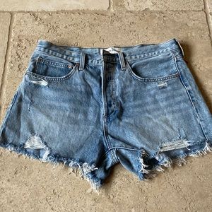 Aritzia Denim Forum Ex Boyfriend Jean Shorts